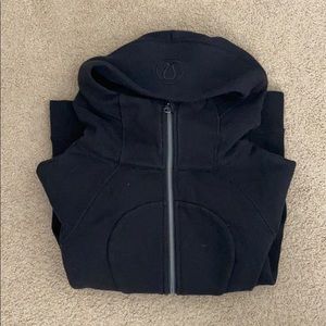 Black Lululemon Scuba Hoodie